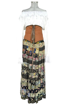 Noleggio abito donna stile gitano - Esmeralda - danza - vintage