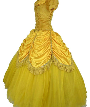 Noleggio Abito Carnevale Donna La Bella e la Bestia - Stile Incantato - storico