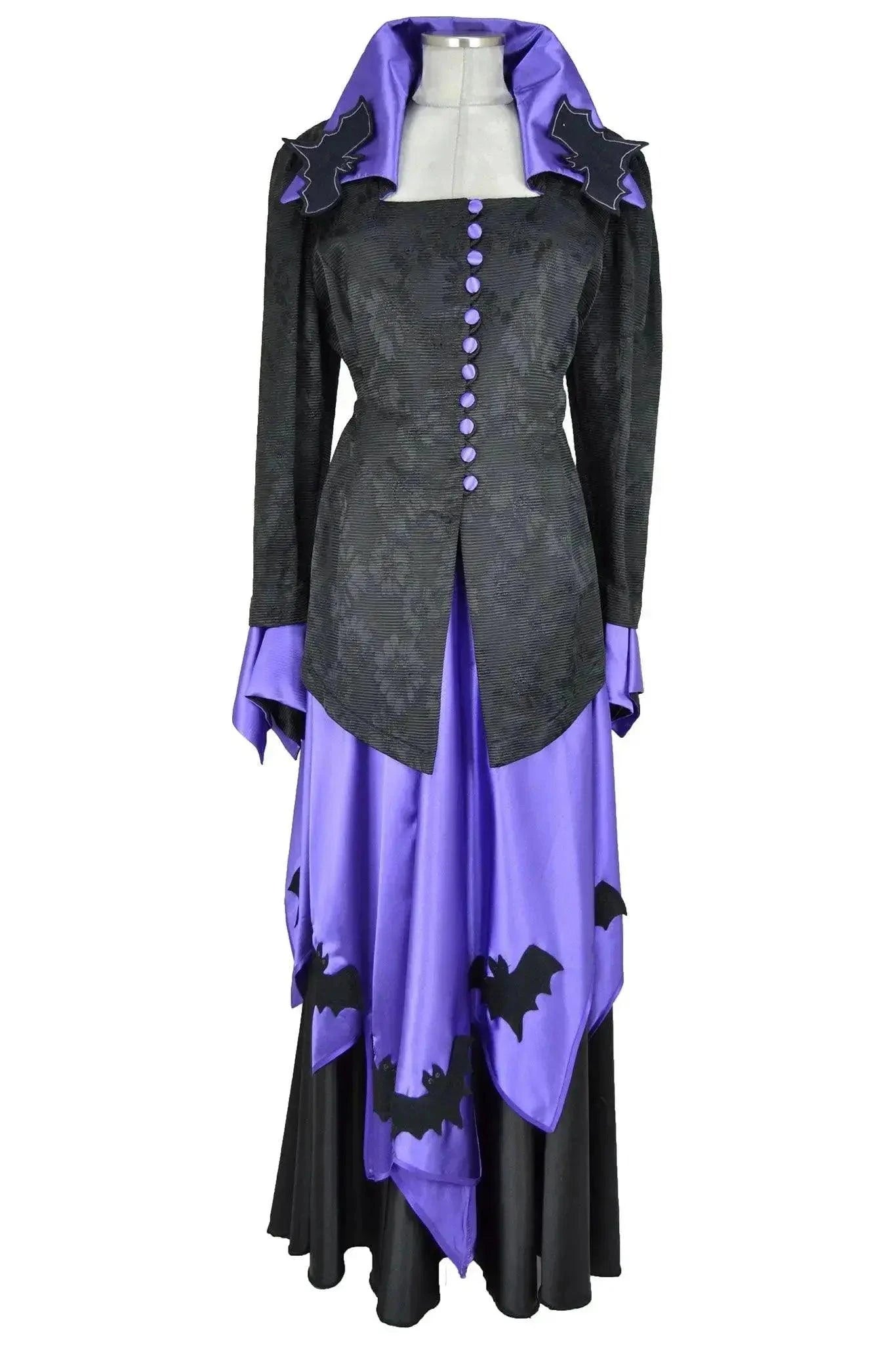 Noleggio Costume Strega Gotica Viola Donna - Carnevale-Halloween