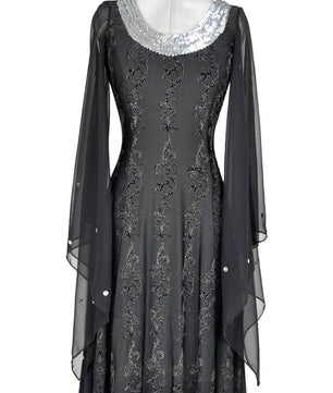 Noleggio abito donna orientale, per serate gothic -Halloween-carnevale