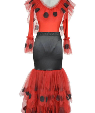 Noleggio abito donna stile spagnolo per Pierrot - carnevale