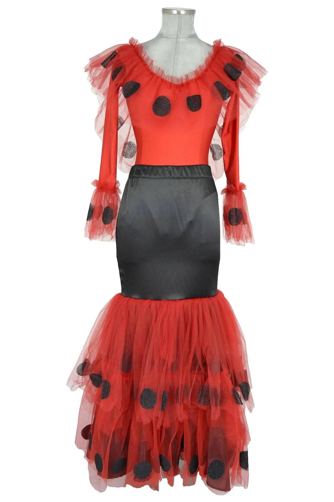 Noleggio abito donna stile spagnolo per Pierrot - carnevale