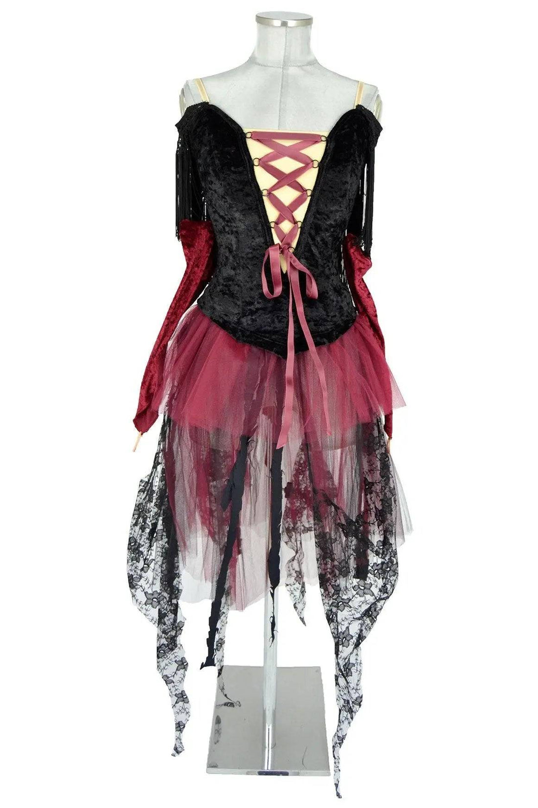 Noleggio abito donna vintage con corsetto e tulle-Halloween