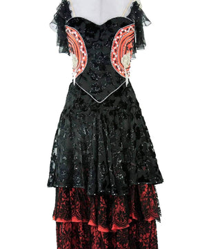 Noleggio Abito Donna Danza Spagnola e Eventi Gothic