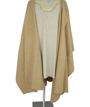 Noleggio Tunica Medievale Beige uomo con Mantello per Rievocazioni ###