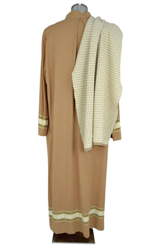 Noleggio Tunica Uomo in Stile Tradizionale Dettagli Beige-Rievocazioni ###