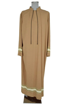 Noleggio Tunica Uomo in Stile Tradizionale Dettagli Beige-Rievocazioni ###