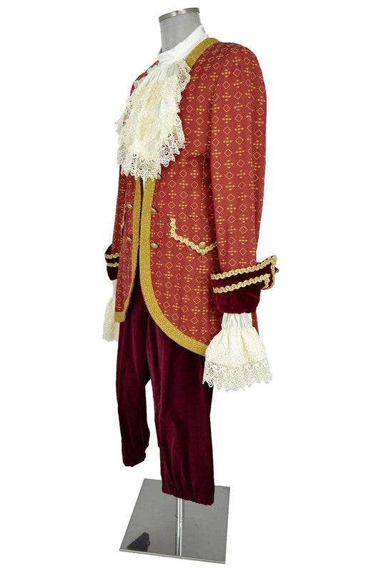 Noleggio abito uomo in stile settecentesco per rievocazioni storiche-Carnevale