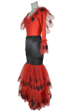 Noleggio abito donna stile spagnolo per Pierrot - carnevale