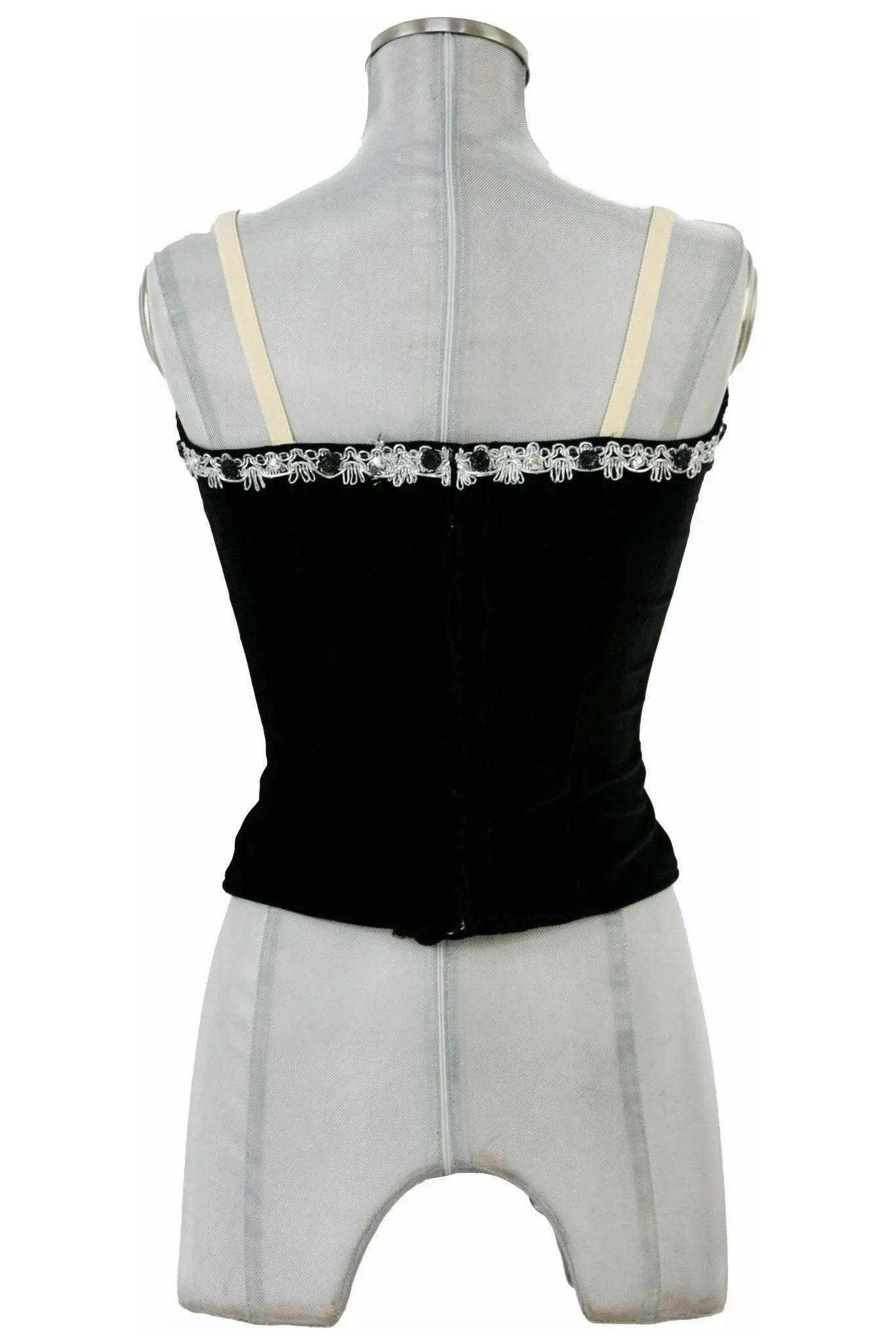 noleggio-corpeto-nero-donna-strass-danza_3