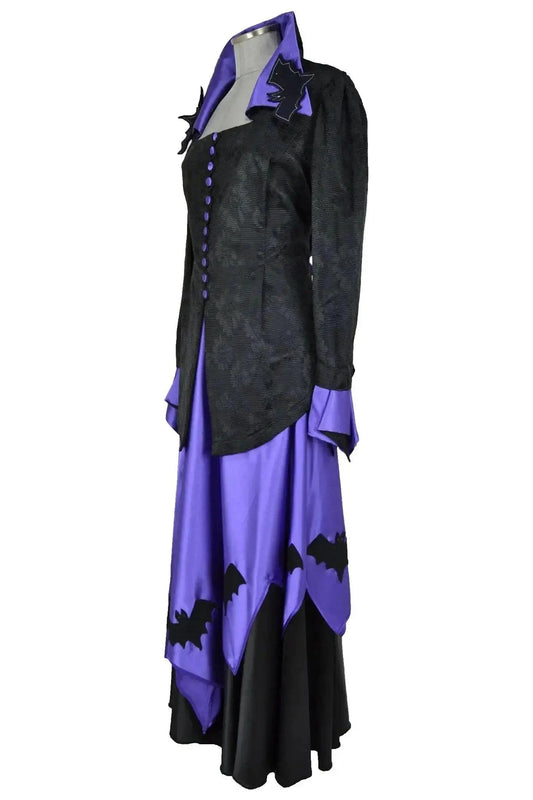 Noleggio Costume Strega Gotica Viola Donna - Carnevale-Halloween