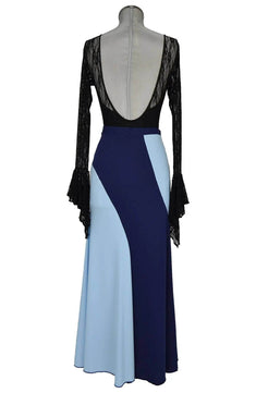 noleggio-abito-donna-nero-blu-ballo-flamenco_3