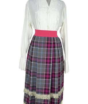Noleggio abito donna vintage scozzese inizio '900 - vintage