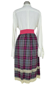 Noleggio abito donna vintage scozzese inizio '900 - vintage