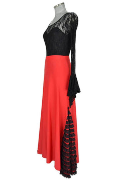 noleggio-abito-donna-flamenco-rosso-nero_2