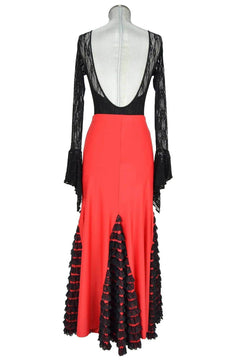 noleggio-abito-donna-flamenco-rosso-nero_3