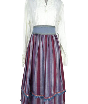 Noleggio abito vintage donna vittoriano con mantella inizio '900