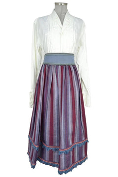 Noleggio abito vintage donna vittoriano con mantella inizio '900