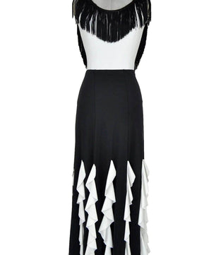 noleggio-abito-donna-flamenco-frange-bianco-nero_1