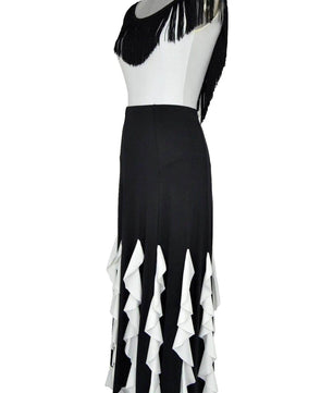 noleggio-abito-donna-flamenco-frange-bianco-nero_2