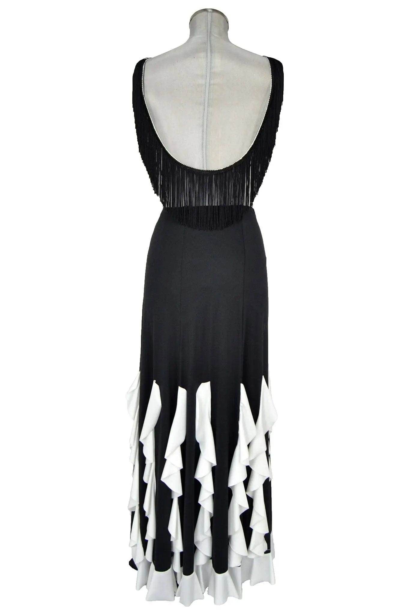 noleggio-abito-donna-flamenco-frange-bianco-nero_3