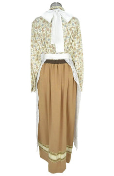 Costume donna domestica, casalinga o bambinaia di fine '800 inizio '90