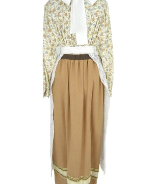 Costume donna domestica, casalinga o bambinaia di fine '800 inizio '90