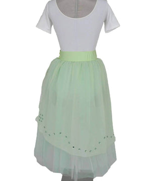 Costume donna per balletti fiabeschi e musical come popolane, zingare,