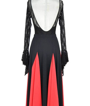 Costume donna per danze iberiche, flamenco, orientali, Carnevale da ch