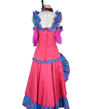 Costume donna per sfilate carnevalesche, balli o personaggi bizzarri -
