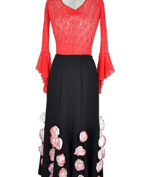 Costume donna stile spagnolo per balletti , Flamenco ed esibizioni varie - danza