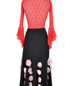 Costume donna stile spagnolo per balletti , Flamenco ed esibizioni varie - danza