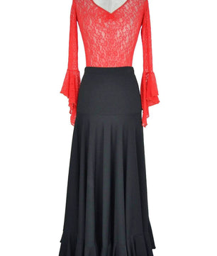 Costume donna stile spagnolo per spettacoli di flamenco o danze etnich