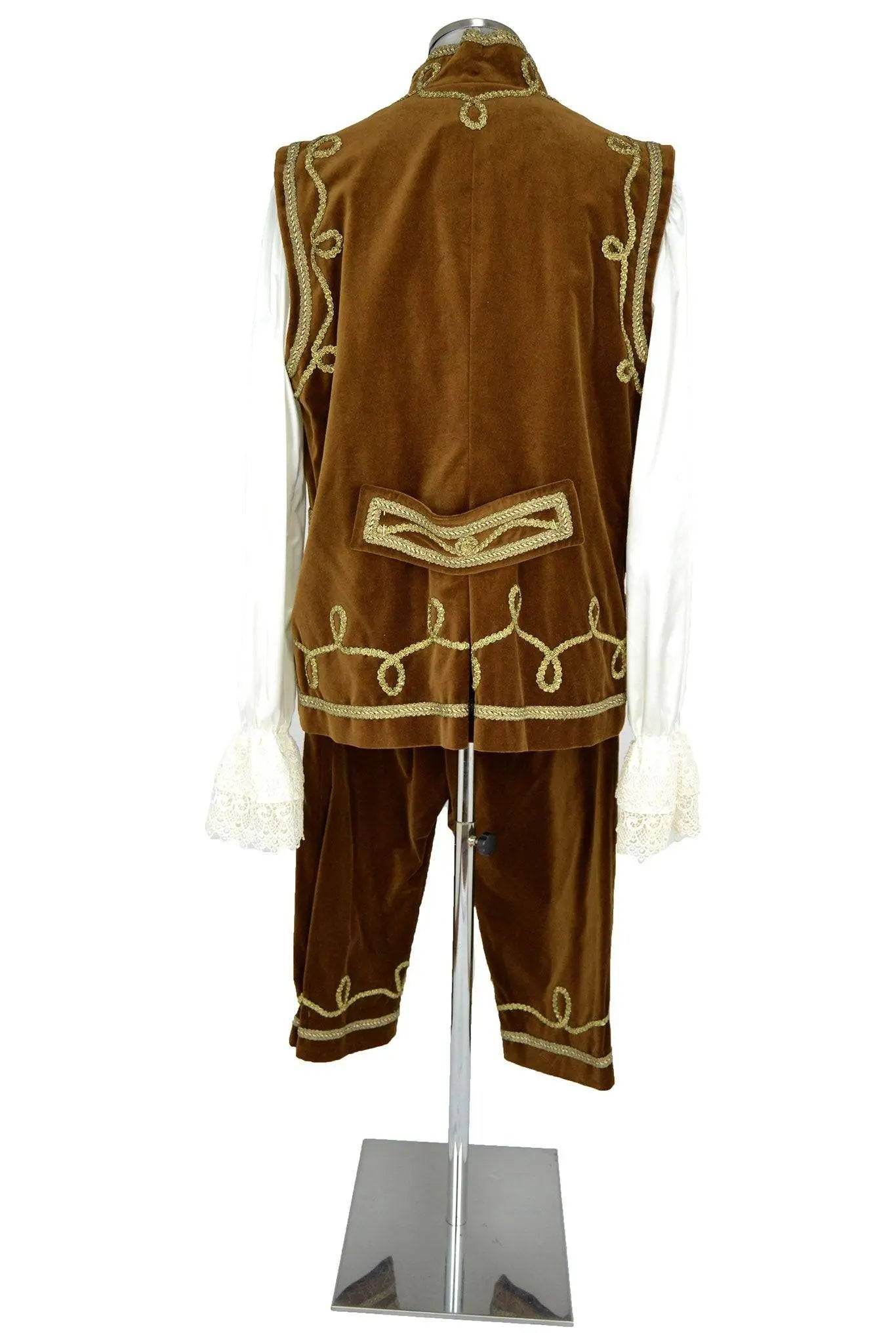 Costume settecentesco per nobiluomo, politico o valletto di una gran casata - storico - carnevale
