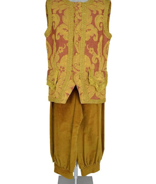 Costume settecentesco uomo domestico, feste mascherate, opere musicali