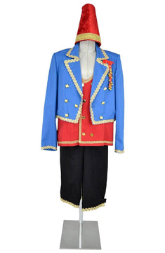 Costume uomo adatto a maschera napoletana del Pazzariello - carnevale