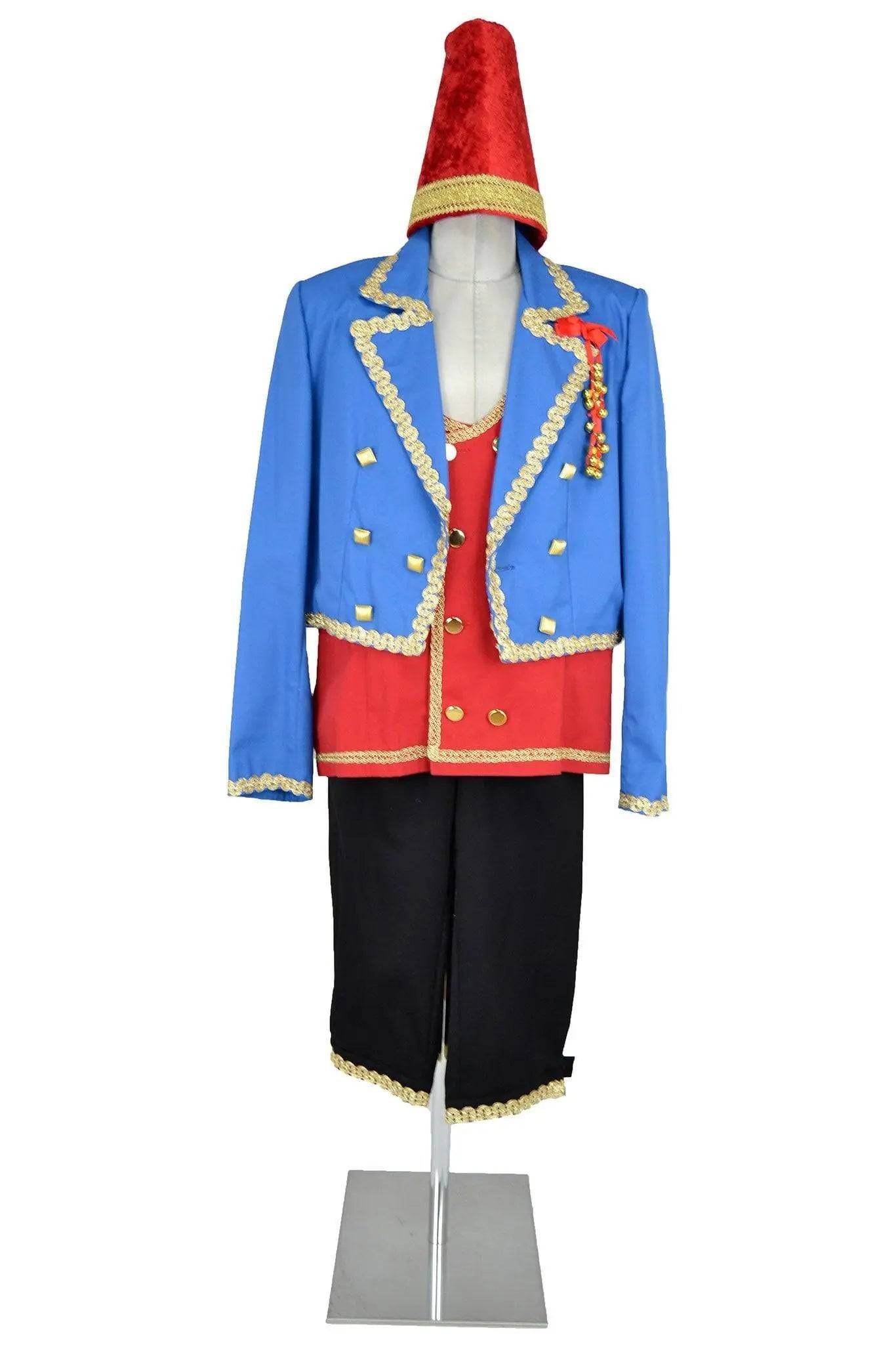 Costume uomo adatto a maschera napoletana del Pazzariello - carnevale
