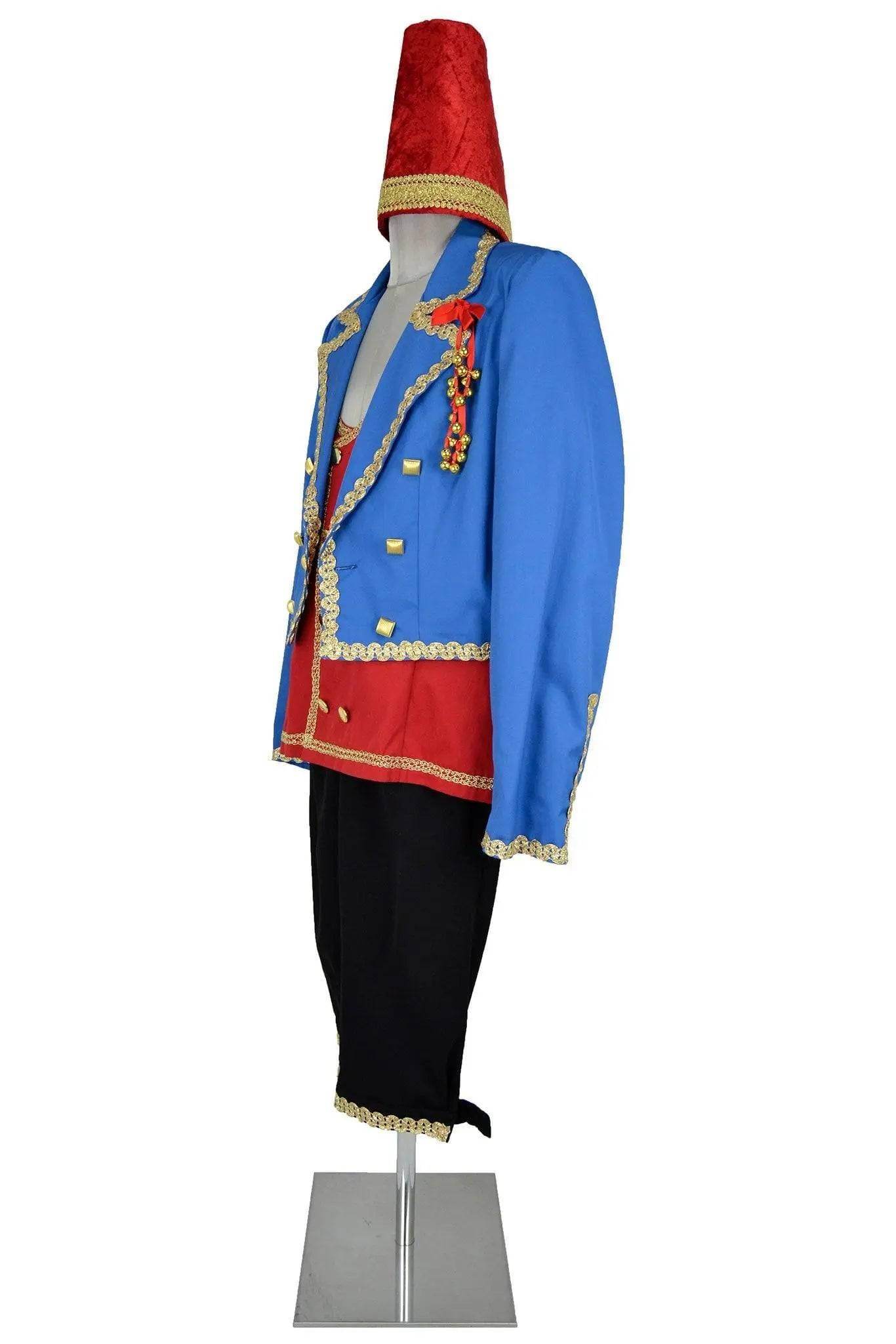 Costume uomo adatto a maschera napoletana del Pazzariello - carnevale