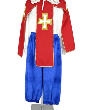 Costume uomo seicentesco da moschettiere, personaggi di Dumas stile D'Artagnan - storico - carnevale