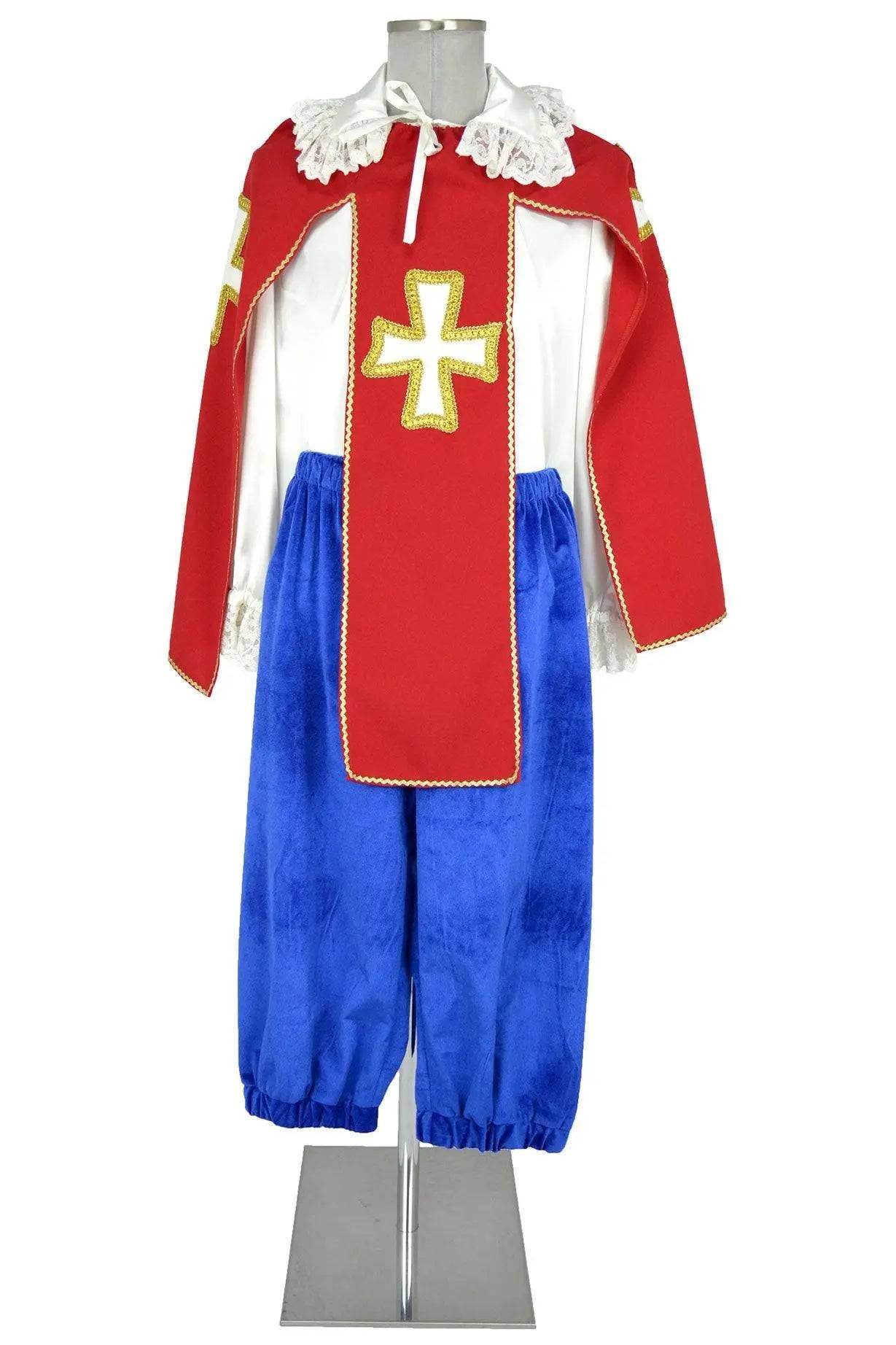 Costume uomo seicentesco da moschettiere, personaggi di Dumas stile D'Artagnan - storico - carnevale