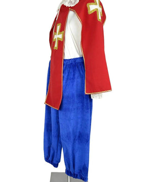 Costume uomo seicentesco da moschettiere, personaggi di Dumas stile D'