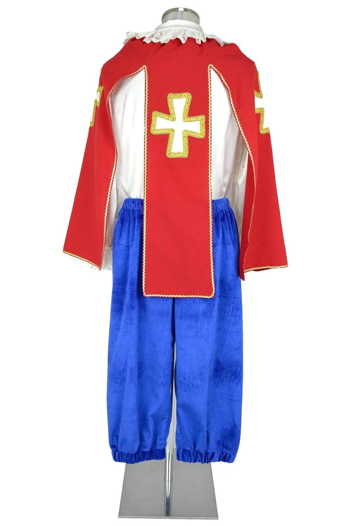 Costume uomo seicentesco da moschettiere, personaggi di Dumas stile D'Artagnan - storico - carnevale