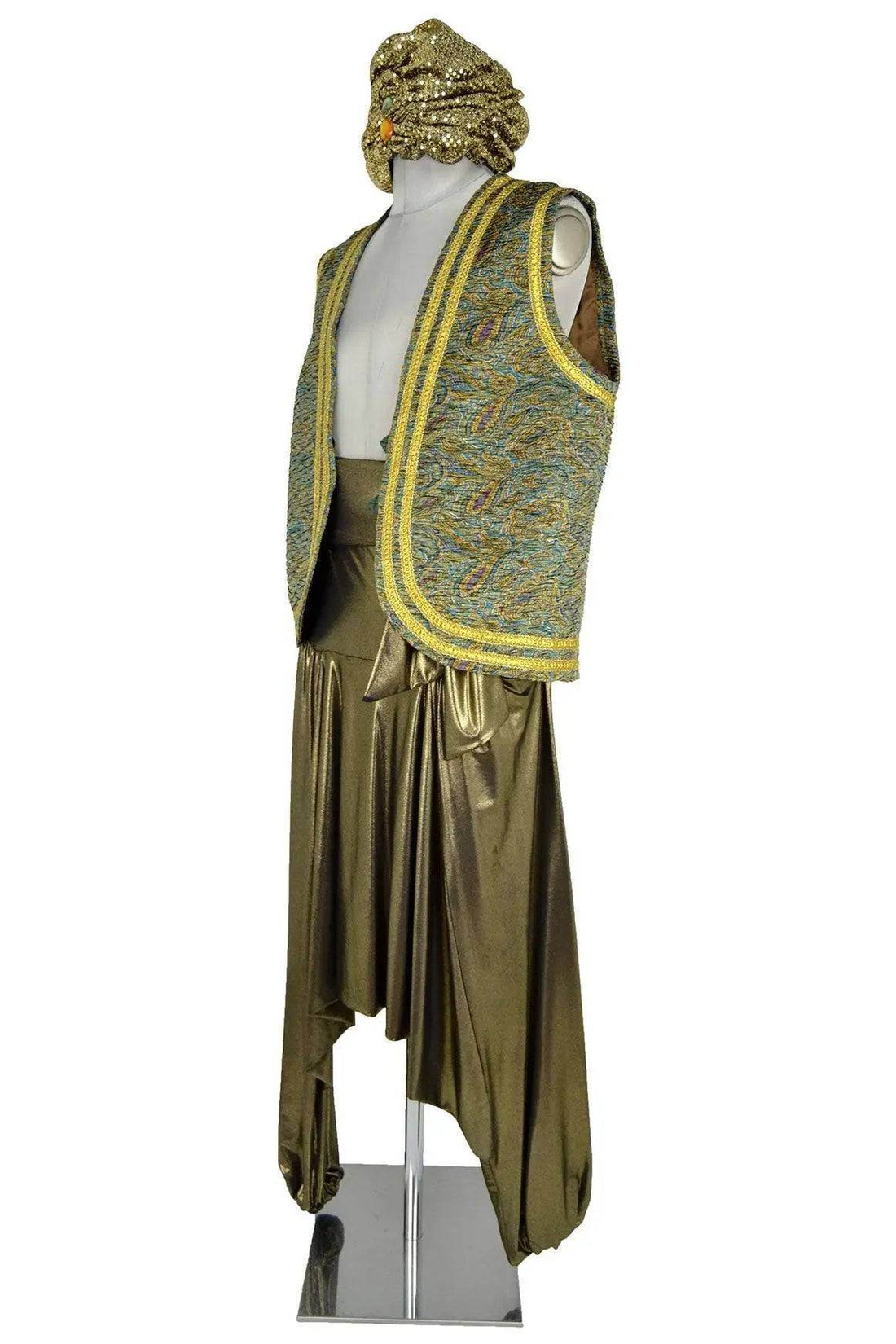 Costume uomo stile indiano, per travestimenti e balletti come La Bayadère - carnevale - danza
