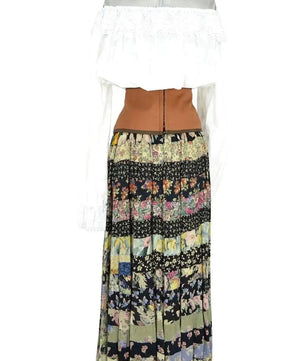 Noleggio abito donna stile gitano - Esmeralda - danza - vintage