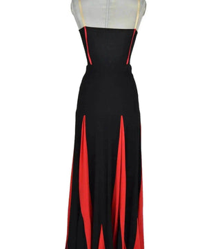 noleggio-abito-donna-rosso-nero-flamenco_3