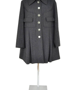 Elegante Soprabito grigio per donna anni '70