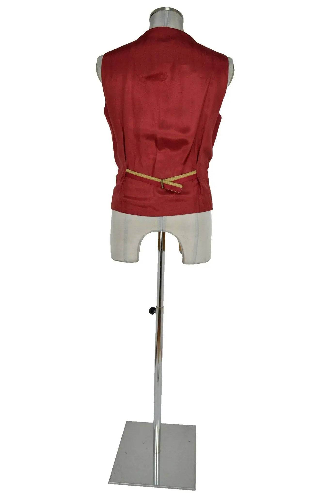 Gilet uomo per gentiluomini di fine '700 o dandy dell'800 - storico