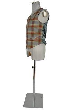 Gilet uomo per personaggi del '800-'900 come Sherlock Holmes - storico