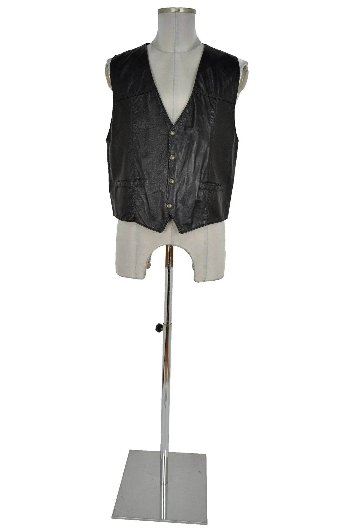 Gilet uomo stile western o motociclista