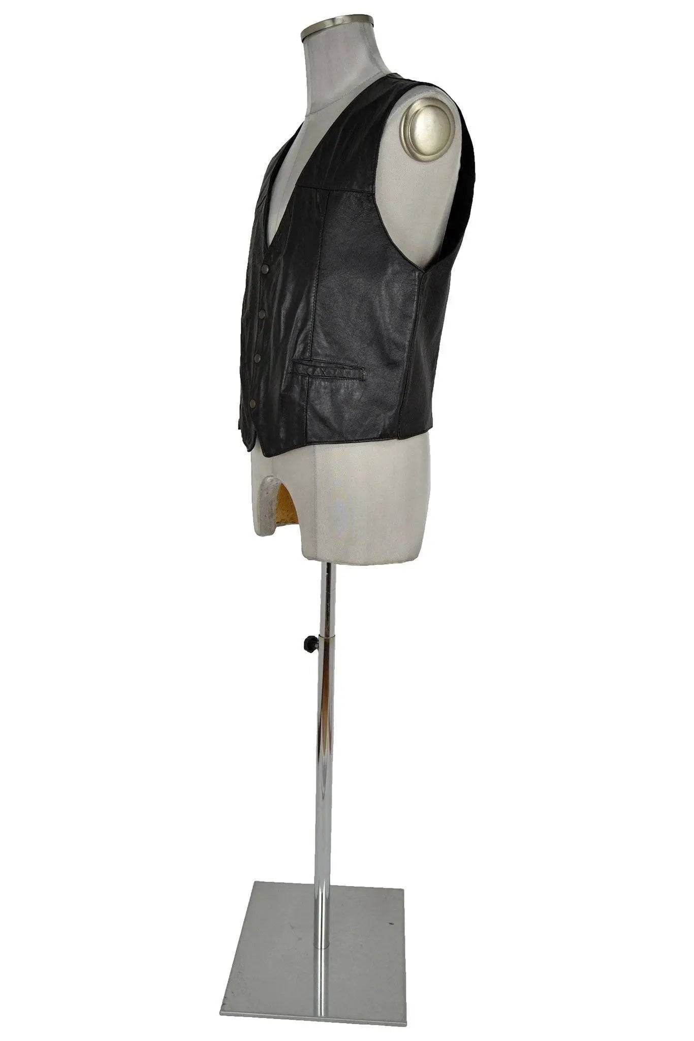 Gilet uomo stile western o motociclista